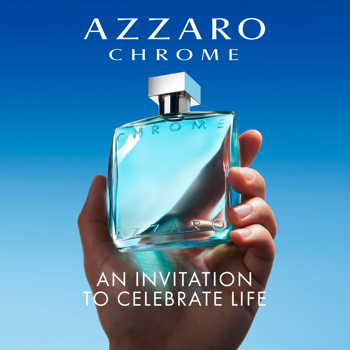 Azzaro Chrome Eau de Toilette Fresh Aquatic Men's Cologne - 1.6 Fl Oz