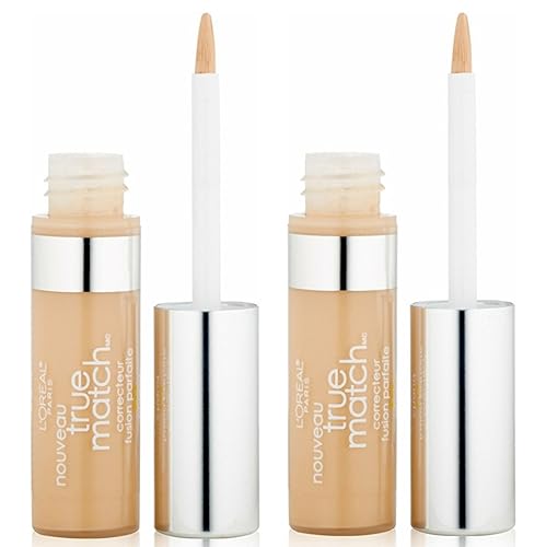 L’Oréal Paris True Match Concealer, Light/Medium Warm [W4-5], 0.17 oz (Pack of 2) Beauty & Personal Care L'Oreal Paris
