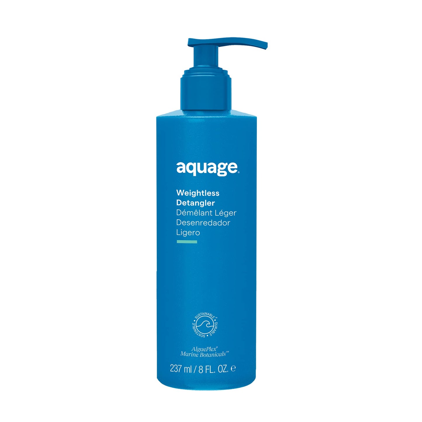 AQUAGE Weightless Detangler, Ultra-Light Conditioner, Hydrates and Restores Moisture Without Weighing Hair Down, Eliminates Tangles, 8 oz Beauty & Personal Care Aquage