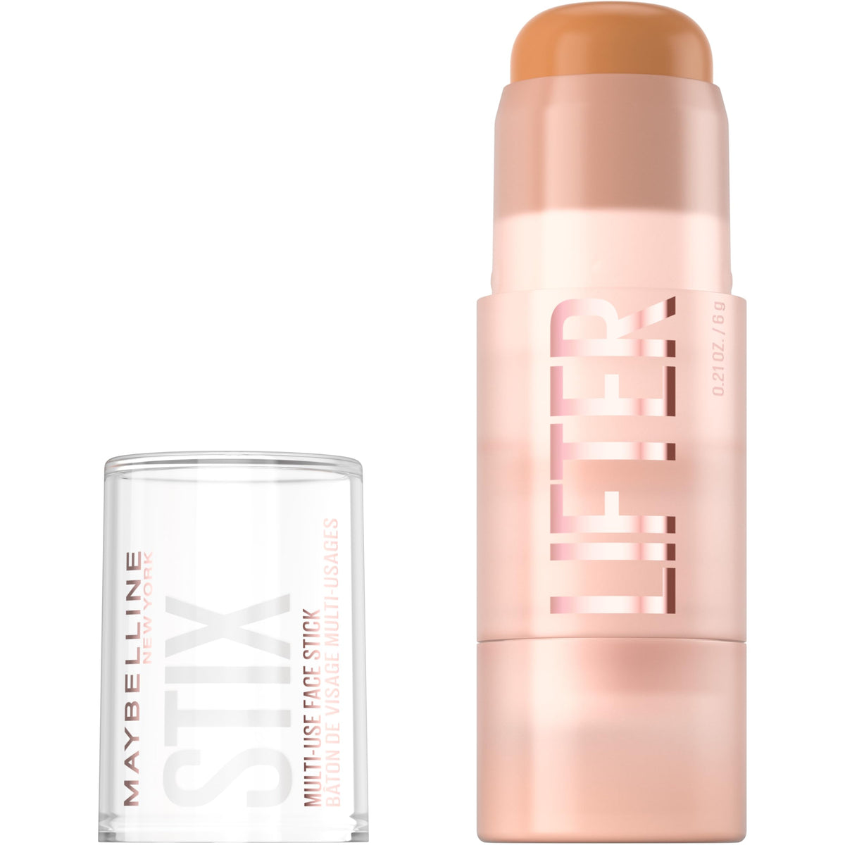 Maybelline Lifter Stix Multi-Use Face Stick - Contour, Bronzer, Concealer and Foundation Stick, All-In-One Creamy Face Makeup with Cranberry Seed Oil