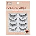 Ardell Naked Strip Lashes 421 - Natural-Looking, Long-Lasting False Eyelashes with Invisiband for Seamless Blend, 4 Pairs, 1-Pack Beauty & Personal Care Ardell