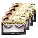 "4 Pairs" Miss Lash 100% Handmade Tapered 3D Volume lash M342 Beauty & Personal Care MISS LASH