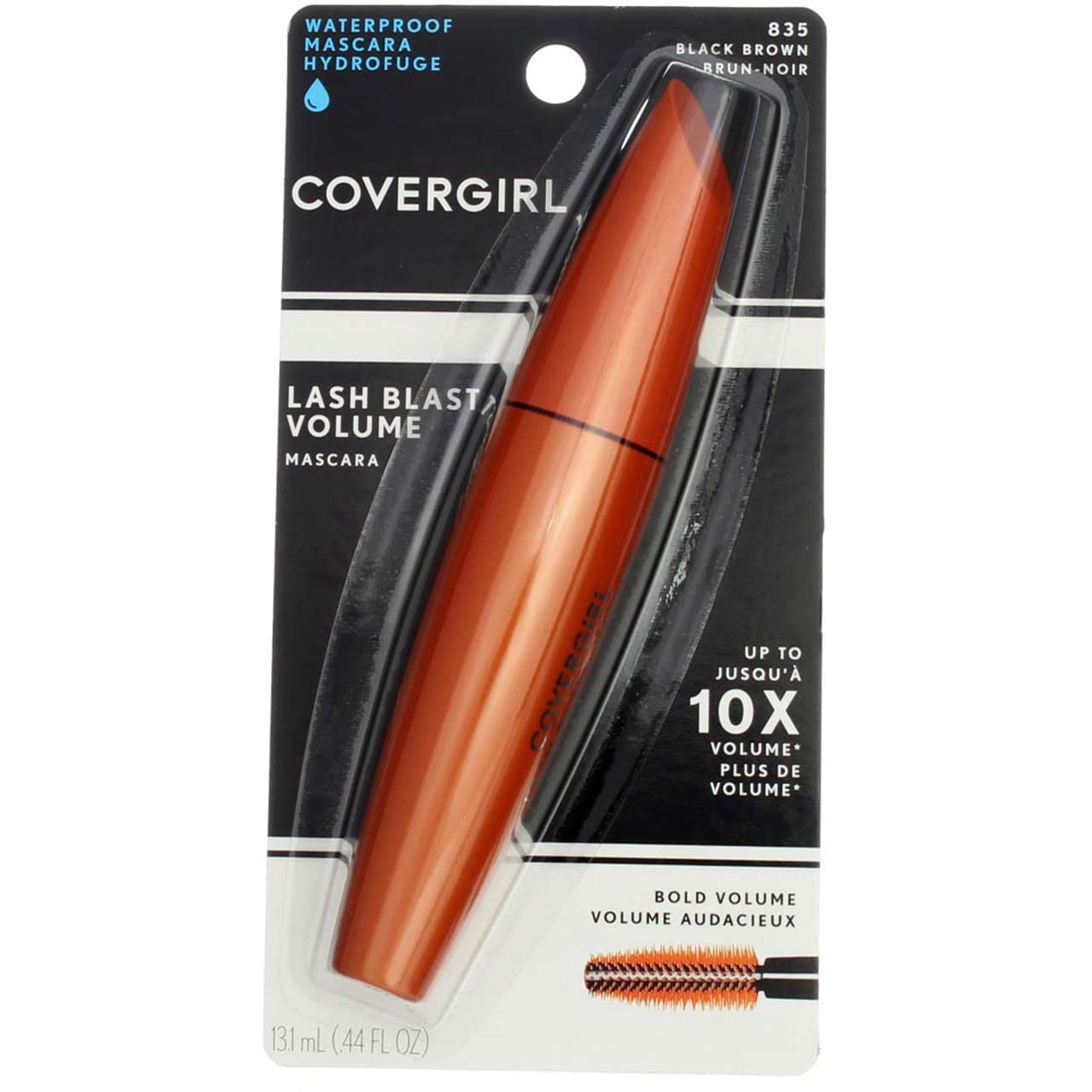 Cover Girl Lsh Blast Mascara Wp Blkbrn .44 Oz, Pack of 6 Beauty & Personal Care COVERGIRL
