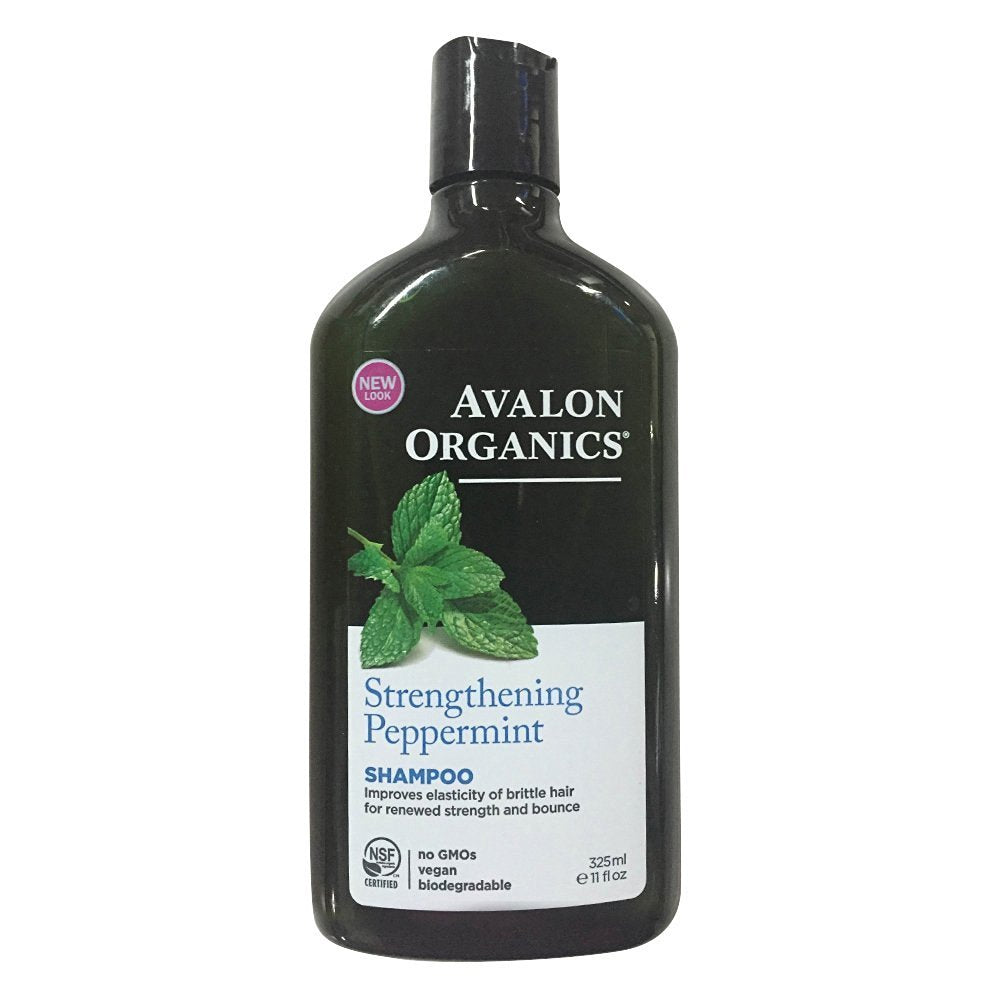 Avalon Organics Shampoo Strengthening Peppermint 11oz - Pack of 1 Beauty & Personal Care Avalon Organics