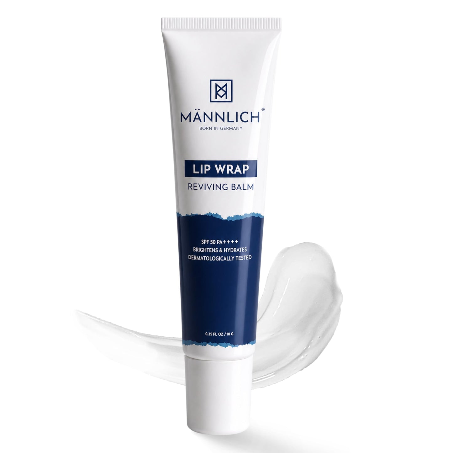 Mannlich Lip Balm For Men Lip Care With Spf 50 Pa++++ Protection - Lip Lightening For Dry & Chapped Lips - Moisturizes, Long-Lasting Hydration With 2% Beauty and Personal Care Mannlich