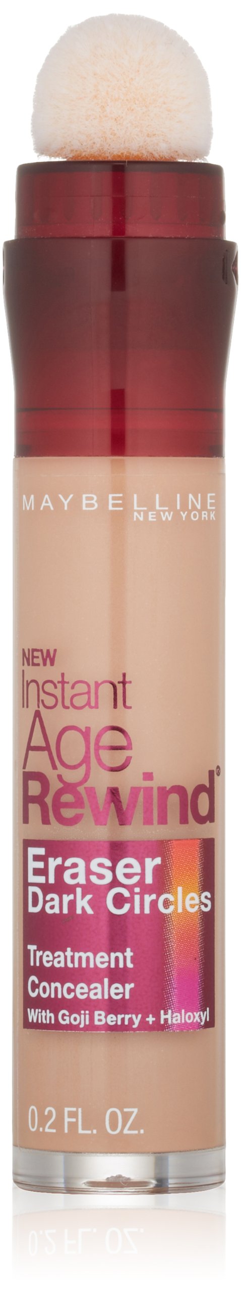 Maybelline Instant Age Rewind Eraser Dark Circles Treatment Concealer, Honey, 0.2 fl. oz.