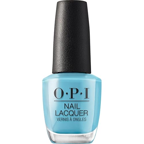 OPI Nail Lacquer Can’t Find My Czechbook | Opaque Bright Blue Crème Chip Resistant Nail Polish | Fast Drying, Streak Free Beauty & Personal Care OPI