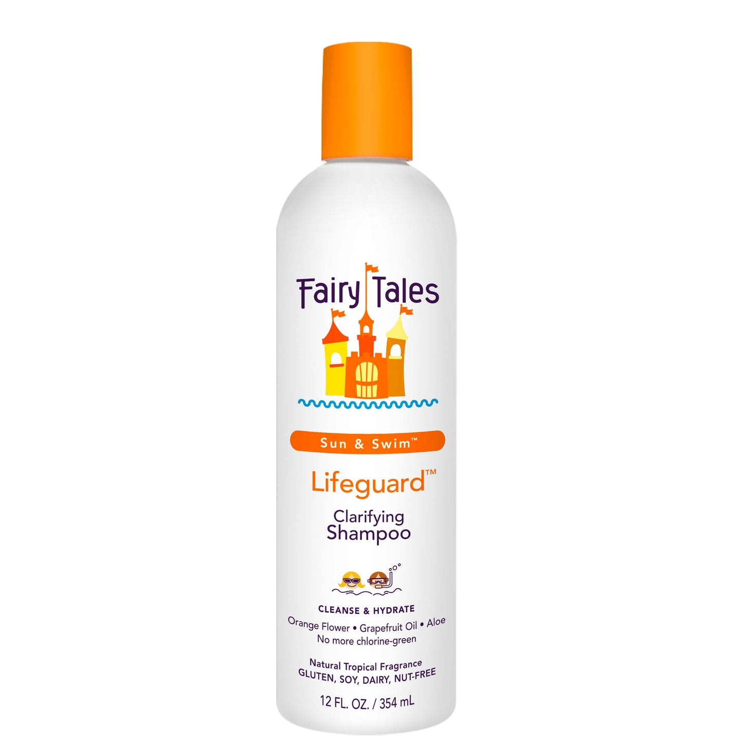 Fairy Tales Swim Shampoo for Kids - 12 oz | Made with Natural Ingredients in the USA | Chlorine Removal Swimmer Shampoo for Kids | No Parabens Beauty & Personal Care Fairy Tales