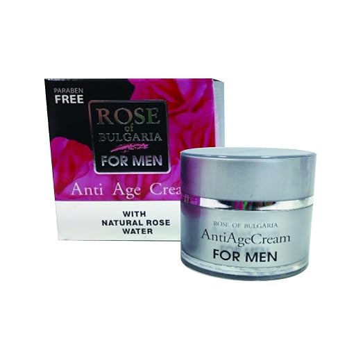 Anti-age Cream for Men Rose of Bulgaria BIOPEPTIDE-CL, Bulgarian Rose Water by Rose of Bulgaria Beauty & Personal Care Biofresh Cosmetics