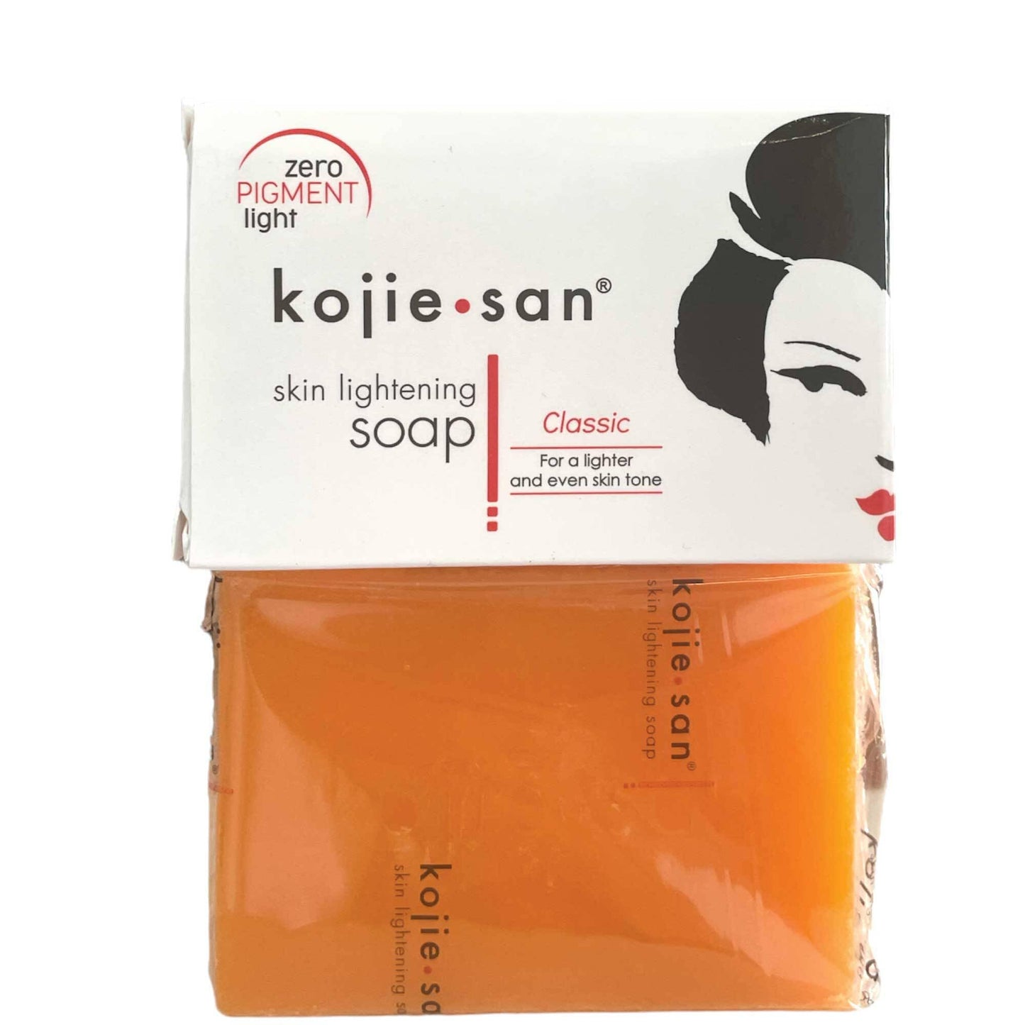 Kojie San Original Kojic Acid Soap for Face and Body - Dark Spot Remover, Gentle Cleansing Bar with Coconut Oil, Tea Tree Oil, and Glycerin - Helps Beauty and Personal Care Kojie San