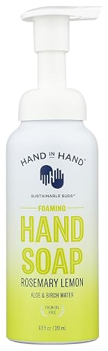 Hand In Hand, Soap Hand Foaming Rosemary Lemon, 9 Fl Oz Beauty & Personal Care Hand in Hand