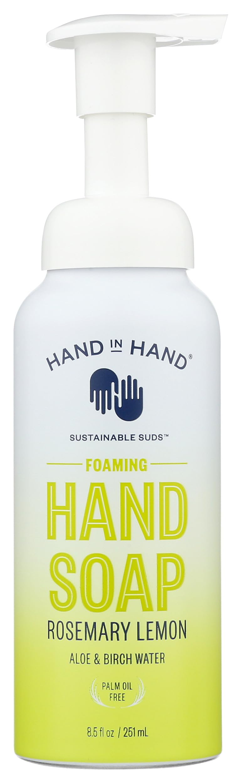 Hand In Hand, Soap Hand Foaming Rosemary Lemon, 9 Fl Oz Beauty & Personal Care Hand in Hand