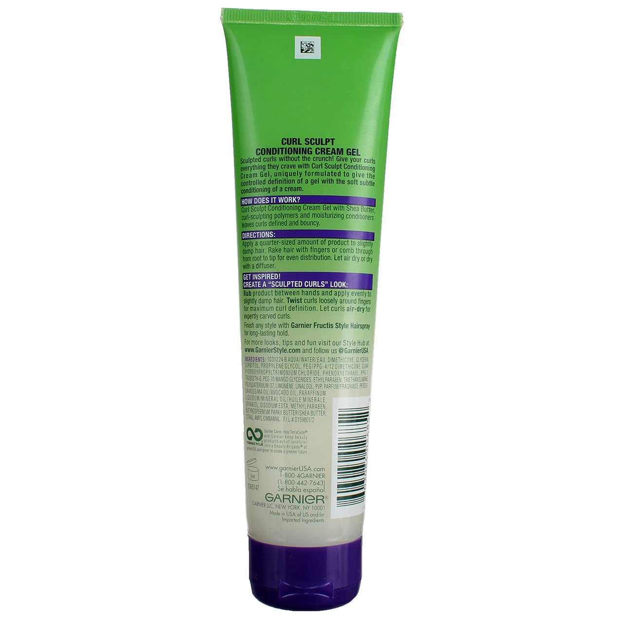 Garnier Fructis Style Curl Sculpt Conditioning Cream Gel 5 oz (Pack of 2), Packaging may vary Beauty & Personal Care Garnier