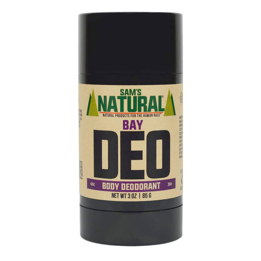 Sam’s Natural Deodorant - Bay - Aluminum Free DEO - No phthalates, parabens, sulfates, or dyes - Made in New Hampshire - For Men, Women, Unisex Beauty and Personal Care Sam's Natural