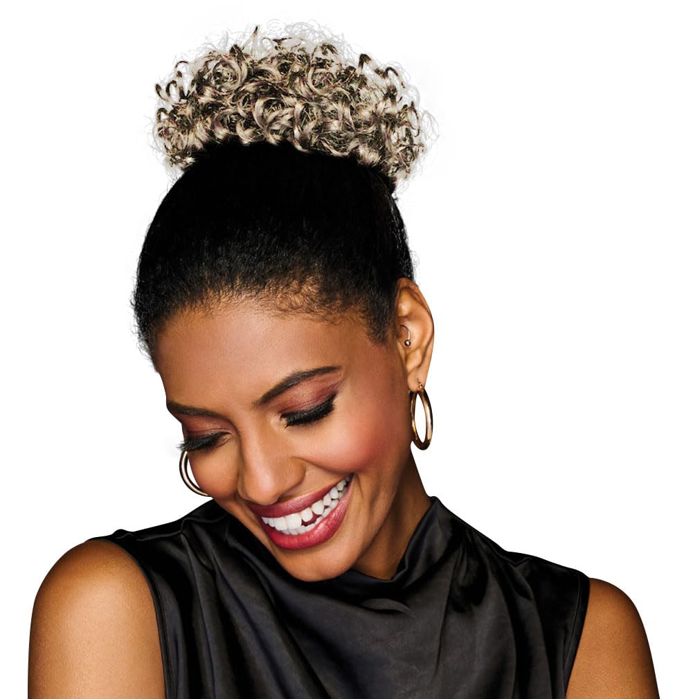 Hairdo Coily Wrap Hair Attachment For Instant Good Hair Days by Hairuwear, R14/88H Golden Wheat