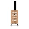 Neutrogena Hydro Boost Hydrating Tint Foundation Makeup for Dry Skin, with Hyaluronic Acid, Lightweight Oil-Free Water Gel, Non-Comedogenic, 105 Beauty & Personal Care Neutrogena