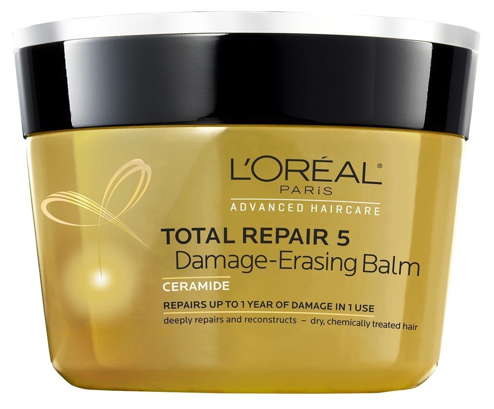 L’Oreal Paris Total Repair 5 Damage-Erasing Balm 8.5 Ounce Jar (251ml) (3 Pack) Beauty & Personal Care L'Oreal Paris