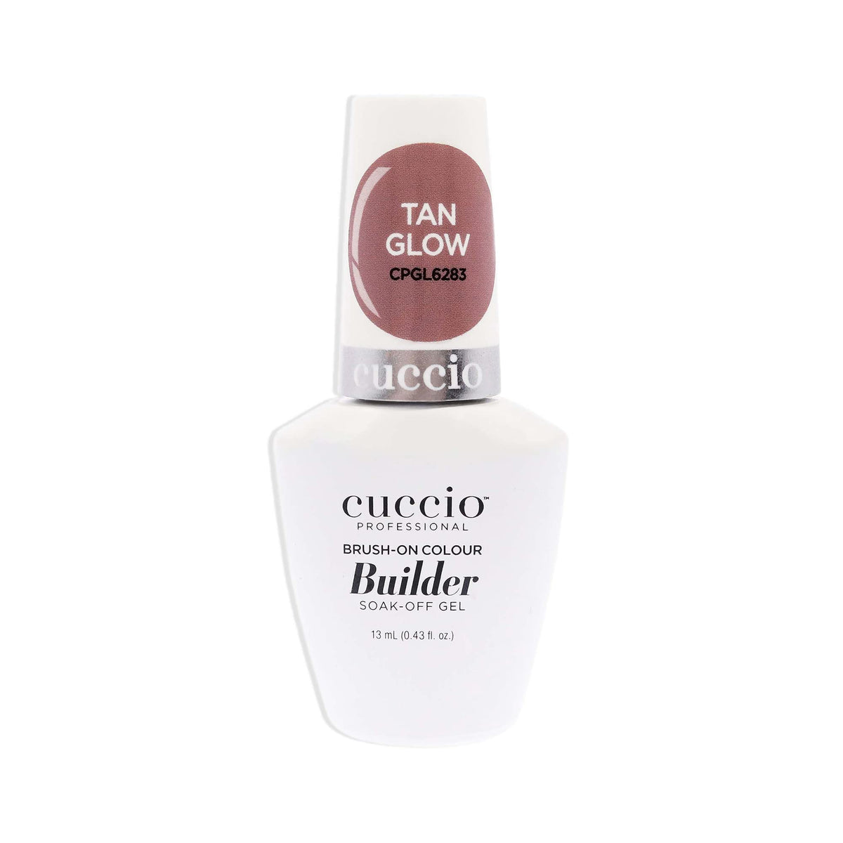 Cuccio Pro Brush-On Colour Builder Soak-Off Gel - Calcium Enriched - Easy Brush-On - Perfect Light Color - Reinforce, Build, Shape And Extend