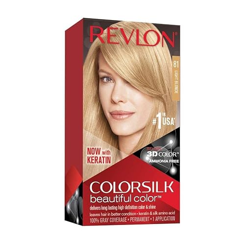 Revlon Colorsilk Hair Coloring (Light Blonde) Beauty & Personal Care REVLON