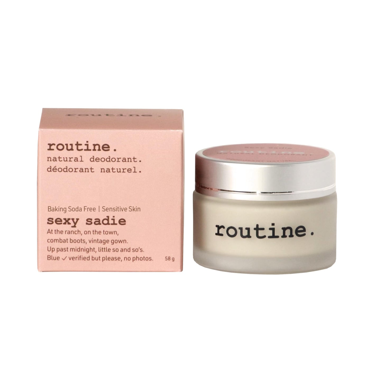 Routine. Natural and Aluminum Free Deodorant (2 Fluid Oz.) for Women and Men - SexySadie No Baking Soda - Ylang Ylang, Sweet Orange, Vanilla Beauty and Personal Care Routine