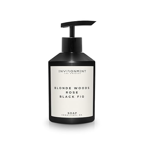 ENVIRONMENT Inspired by 5-Star Resort EDT Hand Soap, 300ml Luxury Liquid Hand Soap (Blonde Woods | Rose | Black Fig) Home Essentials, Kitchen Beauty & Personal Care ENVIRONMENT