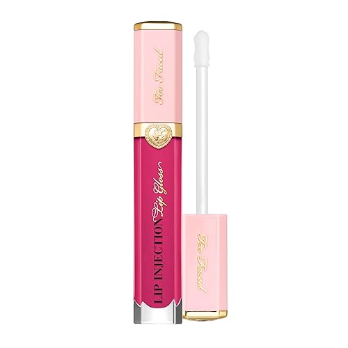 Too Faced Lip Injection Power Plumping Lip Gloss | Hydrating, High-Shine Gloss | Vitamins A + E | 0.22 Fl Oz, People Pleaser Beauty & Personal Care Too Faced