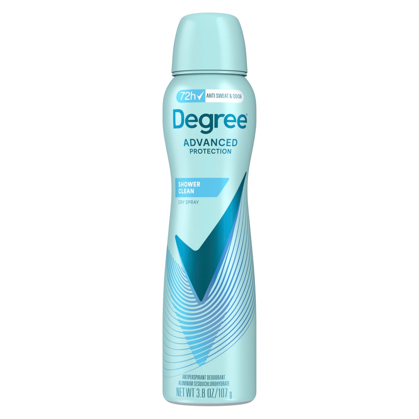Degree Advanced Antiperspirant Deodorant Dry Spray Shower Clean 72-Hour Sweat and Odor Protection Spray Antiperspirant For Women With MotionSense Beauty and Personal Care Degree