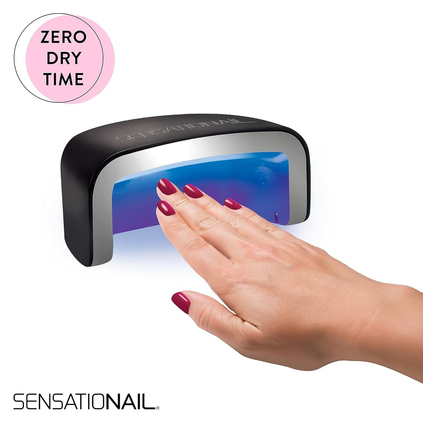 Sensationail Express Gel One Step Nail Polish, Cafe Au Lait, Nude, No Dry Time, Lasts Up To 10 Days, Use With LED/UV Lamp, Quick Cure, Easy To Use Beauty & Personal Care Sensationail