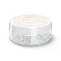 MARBLERS Mixed Shaped Face & Body Glitter [White] 0.18oz (5g) | Chunky | Chopped | Flake | Non-Toxic | Vegan | Cruelty-Free | Festival, Rave & Party Beauty & Personal Care MARBLERS