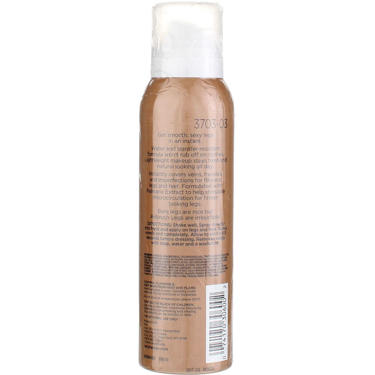 Sally Hansen Airbrush Legs Tan Glow 4.4 Ounce (130ml) (3 Pack) Beauty & Personal Care Sally Hansen