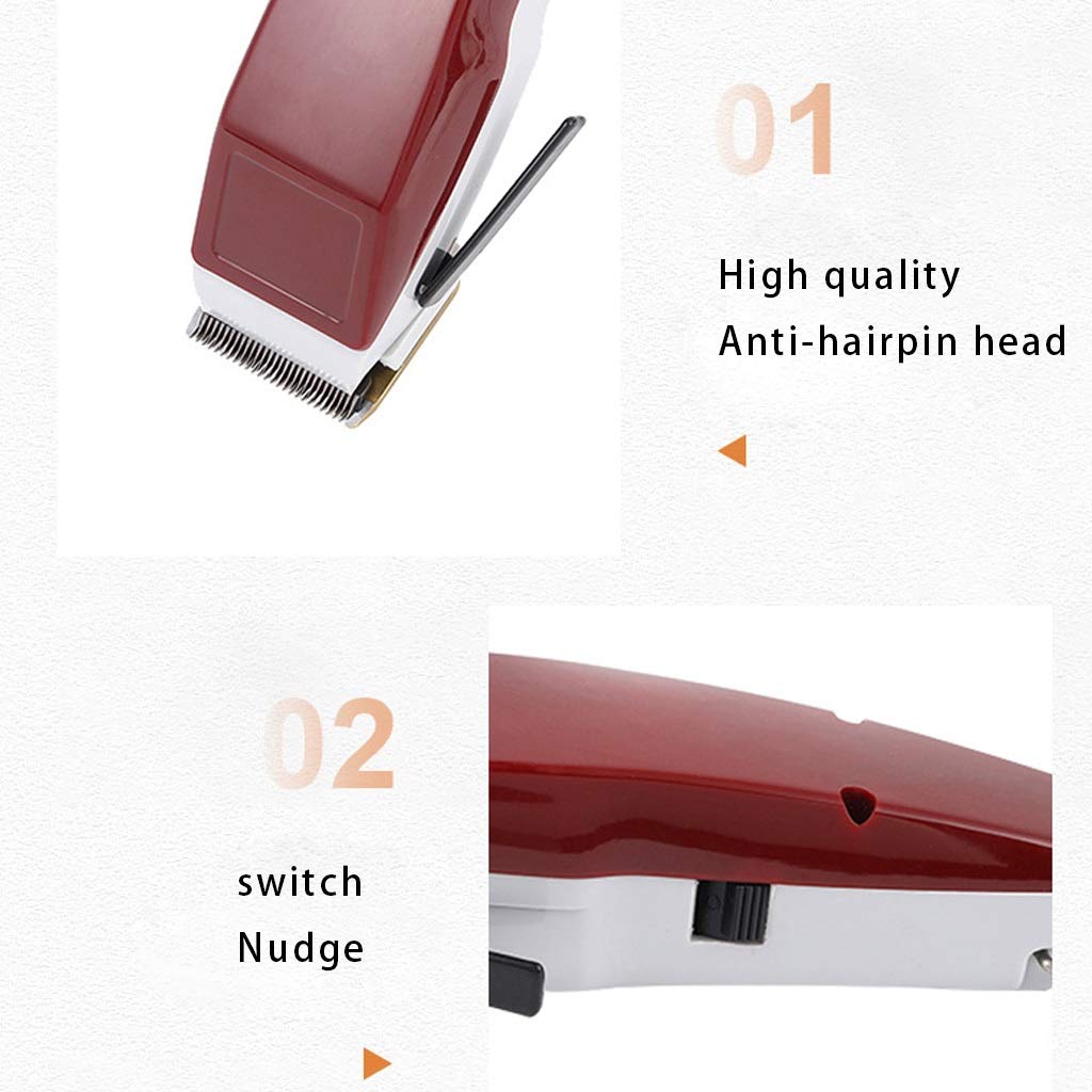 LBAawxe Barber Electric Shaver Household Adult Power Type Shaver Hair Clipper Electric Fader Beauty and Personal Care LBAawxe
