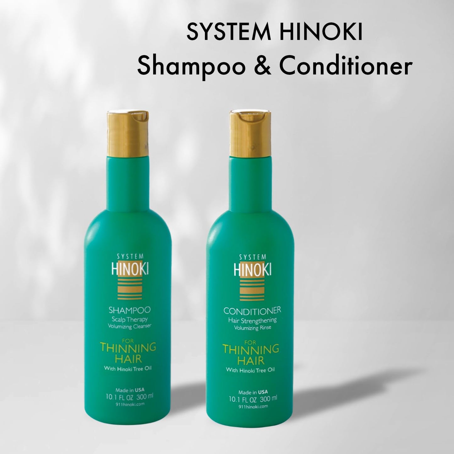 Hayashi System Hinoki Shampoo & Conditioner 10.1oz Duo "Set" Beauty & Personal Care Hayashi