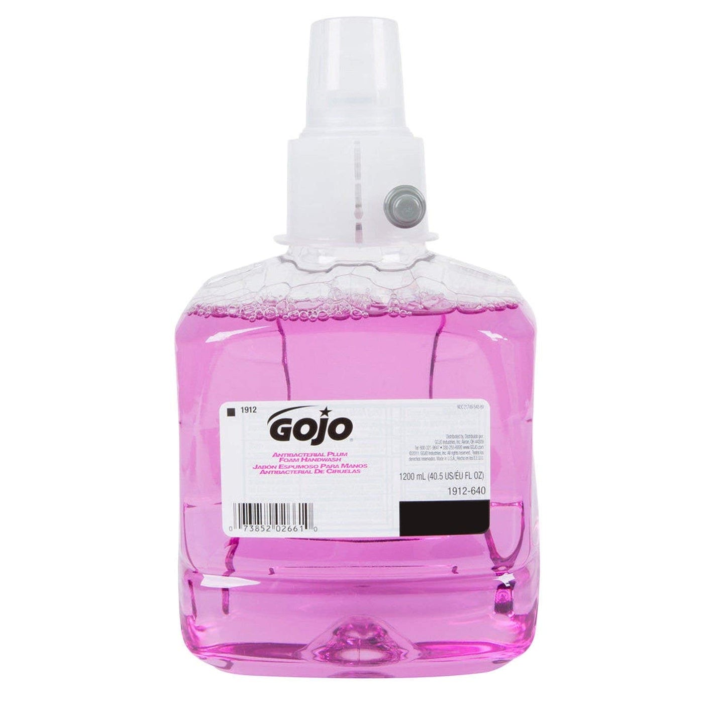 GOJO Antibacterial Foam Handwash, Refill, Plum, 1200mL Refill, 2/Carton Beauty & Personal Care GOJO