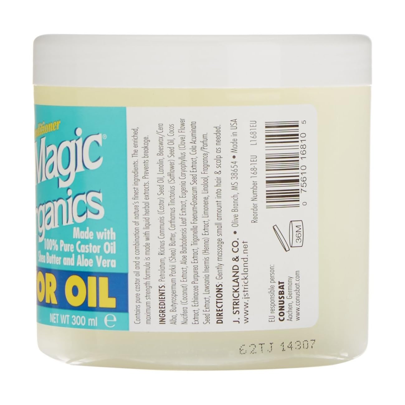 Blue Magic Originals Castor Oil 12 Ounce Jar (340g) Beauty & Personal Care Blue Magic