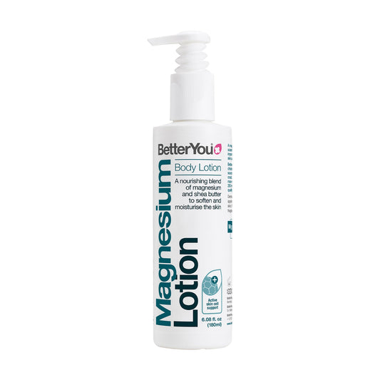 BetterYou Magnesium Body Lotion - Body Cream with Magnesium And Shea Butter - Softens Skin, Relaxes Muscles - Nourishing And Lightweight - 6.08 oz Beauty & Personal Care BetterYou