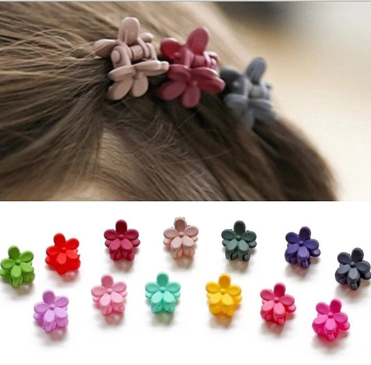 IFfree Bangs Mini Assorted Colored Hair Claw Clips, 30 Pieces - Hair Pins for Little Girls, Kids' Hair Accessories Beauty & Personal Care IFfree