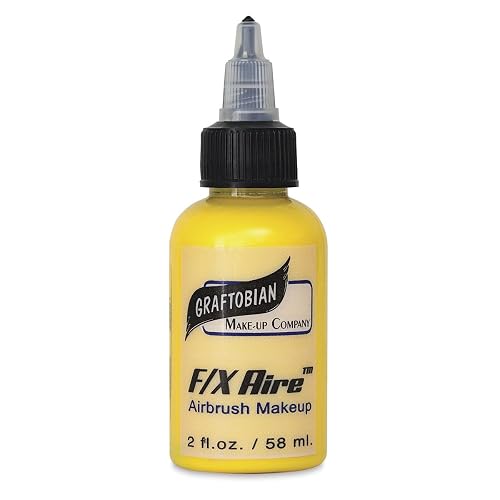 Graftobian F/X Aire Airbrush Make-Up - Neon Yellow 2oz Beauty & Personal Care Graftobian