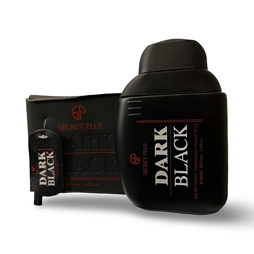Secret Plus Dark Black Eau de Parfum, Woody and Leather Fragrance, 3.4 fl oz Beauty & Personal Care Secret Plus