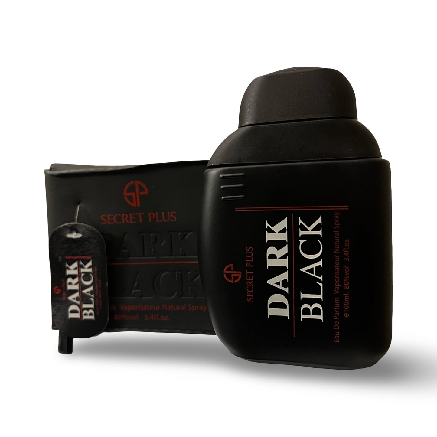 Secret Plus Dark Black Eau de Parfum, Woody and Leather Fragrance, 3.4 fl oz Beauty & Personal Care Secret Plus