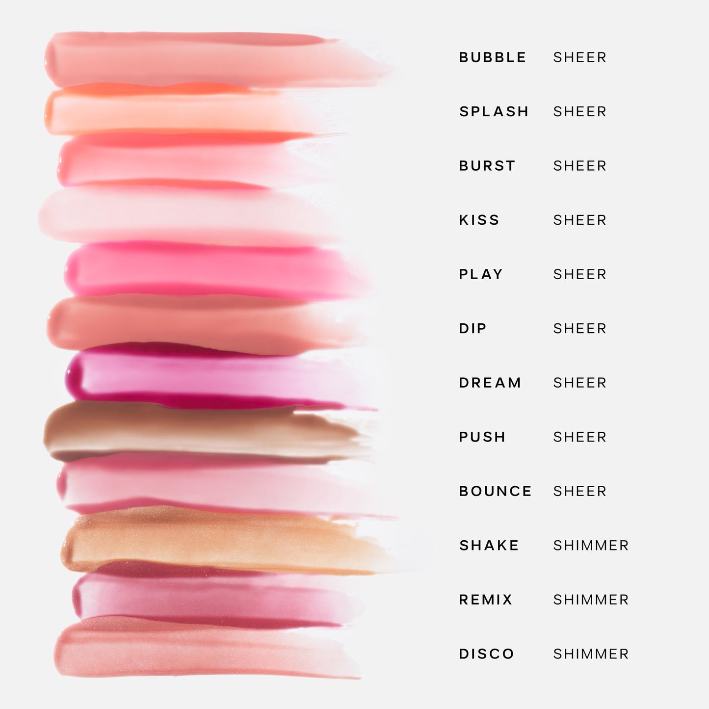 Saie Glossybounce - Hydrating Lip Gloss and Tinted Lip Oil Hybrid with Hyaluronic Acid & Jojoba Oil for Non-Sticky, Ultra-Shiny, Plump & Soft Lips - Beauty & Personal Care Saie