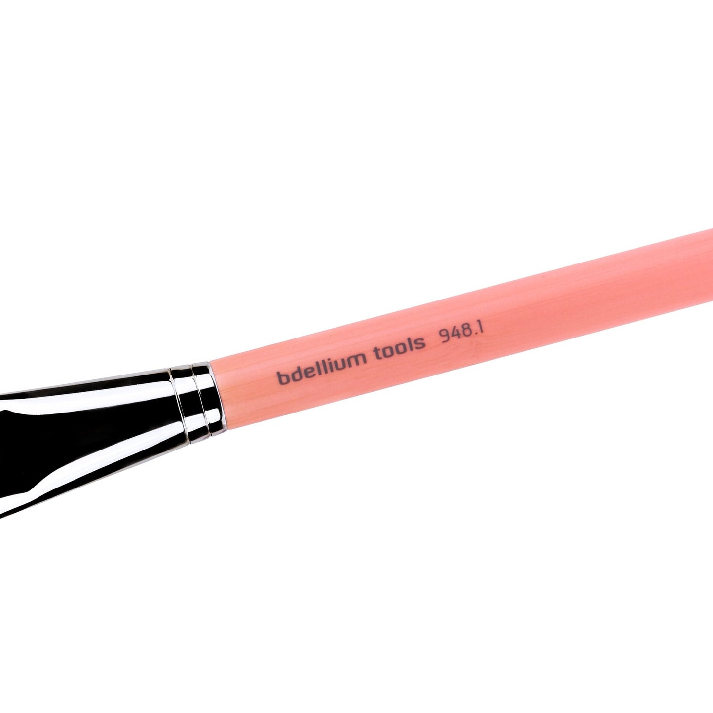 Bdellium Tools Professional Makeup Brush - Pink Bambu Series 948.1 Slanted Foundation - With Soft Synthetic Fibers, For Foundation (Pink, 1pc) Beauty & Personal Care BDELLIUM TOOLS