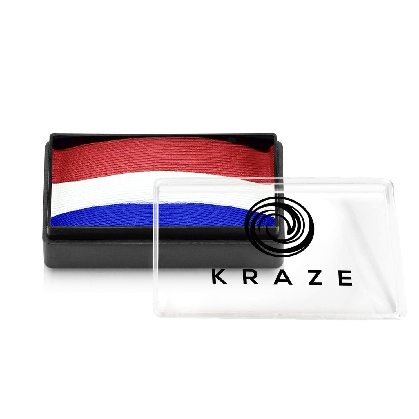 Kraze FX Dome Stroke - Anthem (25 gm), Professional 1-Stroke Split Cake, Hypoallergenic, Non-Toxic, Water Activated Face & Body Painting Makeup Beauty & Personal Care Kraze FX