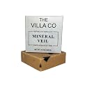 The Villa Co - Mineral Veil | 4.5oz Exfoliating Body Bar for Men | Artisan Made in USA | Natural Ingredients | Activated Charcoal | Rhassoul Clay | Beauty & Personal Care The Villa Co