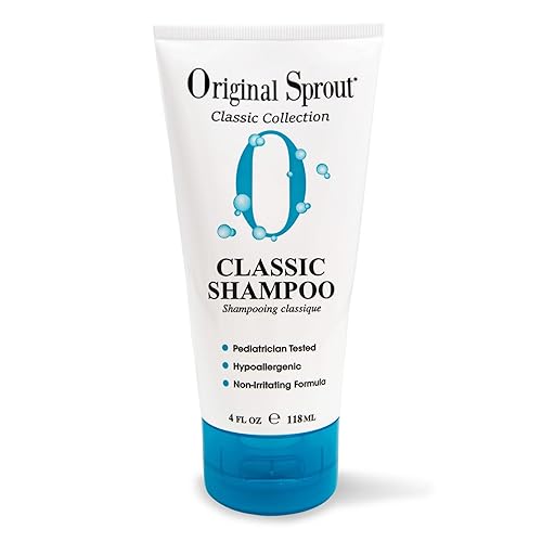 Original Sprout Classic Shampoo for All Hair Types, Sulfate Free and Vegan Shampoo, 4 oz. Bottle Beauty & Personal Care Original Sprout
