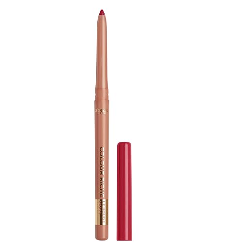 L'Oreal Paris Colour Riche Lip Liner Pencil, Creamy Lip Liner with Omega 3 and Vitamin E, 300 Le Rouge Paris (True Red) Beauty & Personal Care L'Oreal Paris
