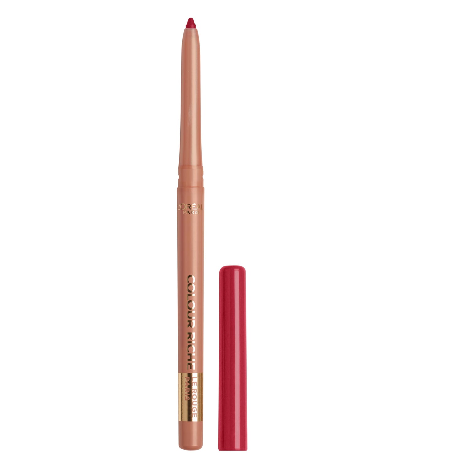 L'Oreal Paris Colour Riche Lip Liner Pencil, Creamy Lip Liner with Omega 3 and Vitamin E, 300 Le Rouge Paris (True Red) Beauty & Personal Care L'Oreal Paris