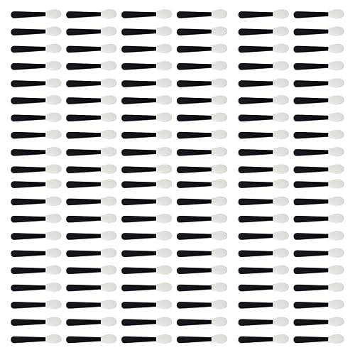120PCS Eyeshadow Applicators,Eye Shadow Applicator Sticks,Mini Disposable Eyeshadowapplicator,Portable Eyeshadow Sponge,Suitable for Women Beauty & Personal Care PKRFCJ