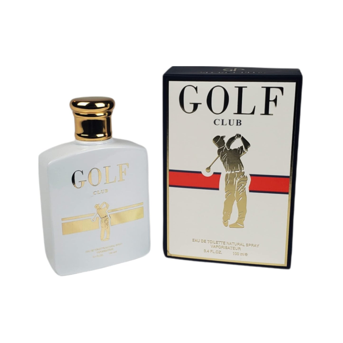 Holiday Depot Set of 4 Golf Series Colognes - Black, Blue, Red & Club, Fragrance for Men by Secret Plus, 100 ml/Eau De Parfum Natural Spary Beauty & Personal Care Holiday Depot