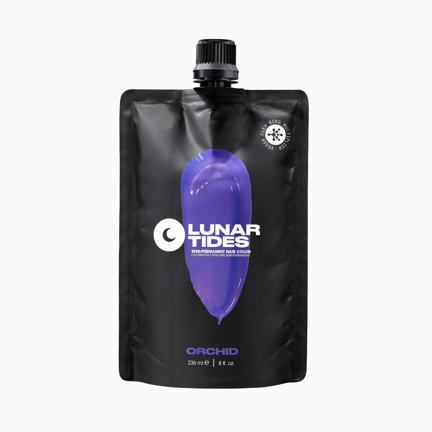 Lunar Tides Semi-Permanent Hair Color (43 colors) (Orchid, 8 fl. oz.) Beauty & Personal Care Lunar Tides