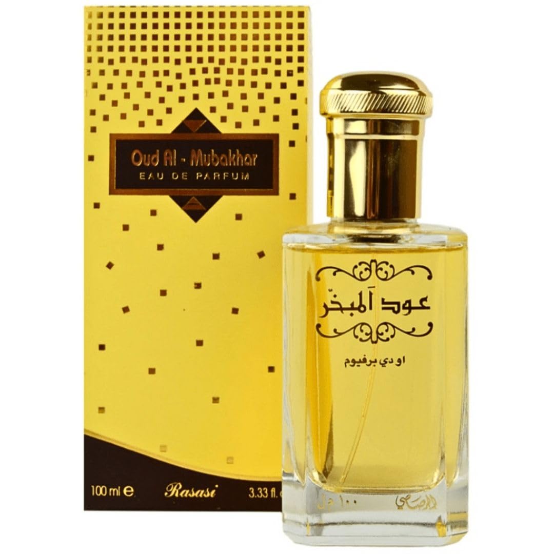 RASASI Oud Al Mubakhar EDP Spray 100ML (3.4 OZ) Beauty & Personal Care RASASI